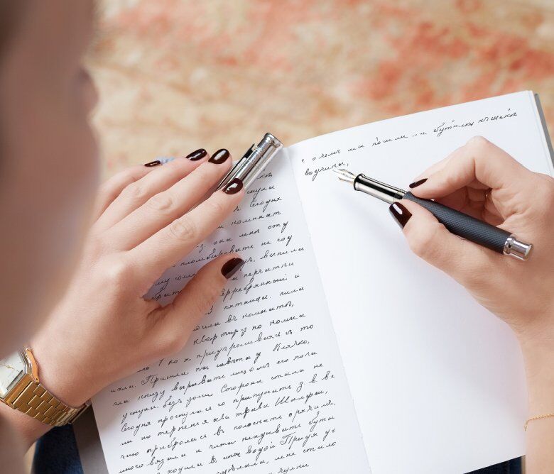 Otto Hutt Journal Lob dem Handgeschriebenen